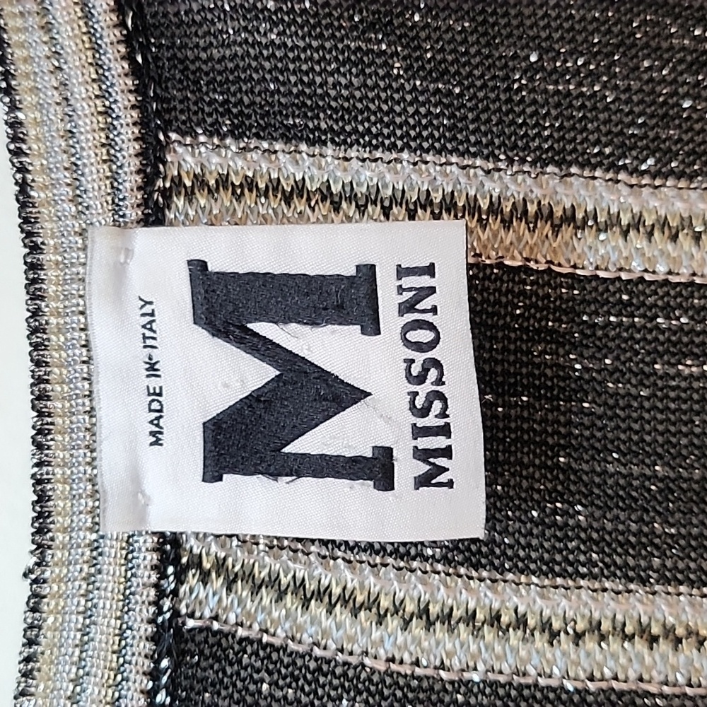 M Missoni cardigan collection featuring metallic lurex pattern Size 42/ Large - Picture 8 of 16